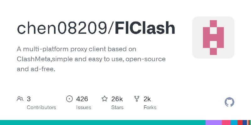 GitHub - chen08209/FlClash: A multi-platform proxy client based on ClashMeta,simple and easy to use, open-source and ad-free.