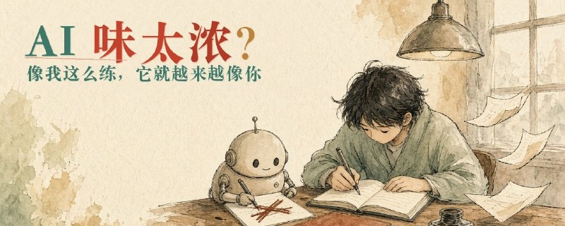 AI创作自媒体最大痛点我解决了，AI味太浓，我教你怎么训练